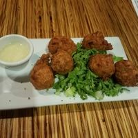 Chickpea fritters at The Social Bar + Kitchen in New London