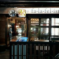 Outside at The Falafelist in Chiang Mai