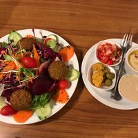 Falafel salad at The Falafelist in Chiang Mai