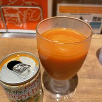 banana veggie smoothie at Noodle Stand in Tokyo