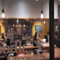 Interior at Noodle Stand in Tokyo