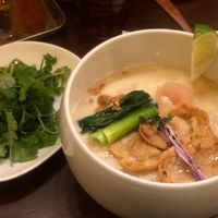 Coconut miso vegan ramen at Noodle Stand in Tokyo