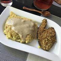 Cauliflower + Quinoa + Seitan  at Savia Madre in Tarapoto