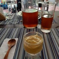 Postre. Palta y mango helado, cremolada. Demasiado bueno. at Savia Madre in Tarapoto