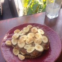 Vegan pancakes at Paw Paw in Nyaungshwe