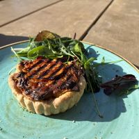 Quiche  at W6 Garden Centre Cafe in West London