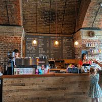 interior at W6 Garden Centre Cafe in West London