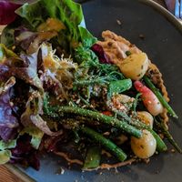 Garden Salad with baby potatoes at W6 Garden Centre Cafe in West London