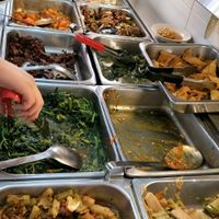 Chinese mixed rice at Shi Zhi Ben in Port Dickson