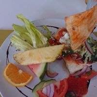 Chimichanga at the third cafe in Liverpool