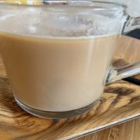 Iced latte  at the third cafe in Liverpool