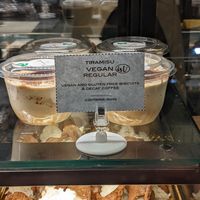 Tiramisu pots at Tiram isU in East London