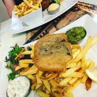Tofish and Chips   at Eat Street in Belfast