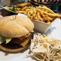 Burger at Eat Street in Belfast