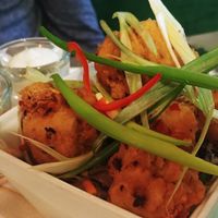 Salt and chilli tofu. at Eat Street in Belfast