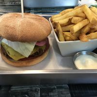 Southern fried Seitan burger  at Eat Street in Belfast