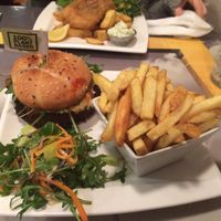 Eat street and Brie burger  at Eat Street in Belfast