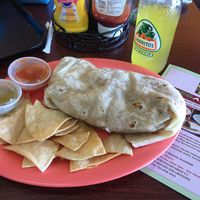 Western Assad Burrito  at Veganos Kitchen in Las Vegas