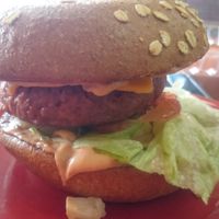 beyond burger at Veganos Kitchen in Las Vegas