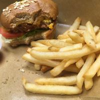 Beyond burger at Veganos Kitchen in Las Vegas