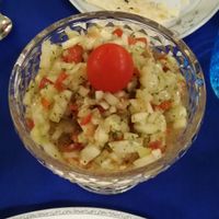 Salad Shirazi at Cardamom Persian Palace in Como