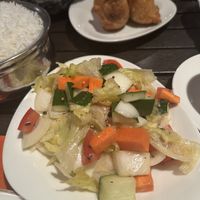 Cucumber salad   at The Maharajas in Mahe