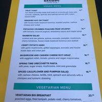 Menu at Deedot Coffee in Holland Park West