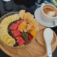 Bambi smoothie at Alchemy Vegan in Chiang Mai