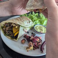 Beast wrap (BF is too impatient to wait for me to take pics) at Alchemy Vegan in Chiang Mai