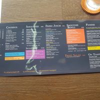 The menu at Alchemy Vegan in Chiang Mai