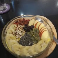 Pumpkin Pie Bowl 80 baht at Alchemy Vegan in Chiang Mai