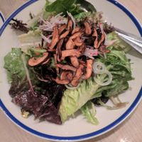 Henry Salad with crispy shiitake mushrooms at Ten Foot Henry in Calgary