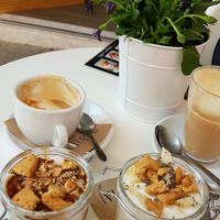 Yogurt at Fresh Yogurt & More in Kos