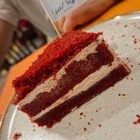 Velvet Cake at Yes Vegan in Pattaya