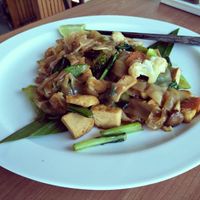 Pad see ew at Pinto Restaurant in Koh Lanta