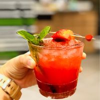 Strawberry with Plum Sauce Drink at elemen 元素 - HarbourFront in Central Singapore