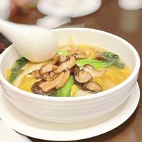 Cabbage mushroom soup  at Jujube Tree 枣子树素餐厅 - 成都铂金城店 in Chengdu