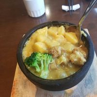 amazing potato curry! at Jujube Tree 枣子树素餐厅 - 成都铂金城店 in Chengdu