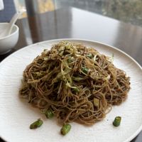 Stir fry noodlees  at Jujube Tree 枣子树素餐厅 - 成都铂金城店 in Chengdu