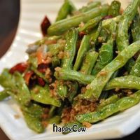 Green beans at Jujube Tree 枣子树素餐厅 - 成都铂金城店 in Chengdu