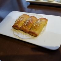 Mysterious filing crunchy dough fingers at Jujube Tree 枣子树素餐厅 - 成都铂金城店 in Chengdu