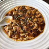 Delicious Mapo Tofu at Jujube Tree 枣子树素餐厅 - 成都铂金城店 in Chengdu
