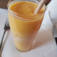 Vegane Mangolassi at Crown of India in Oberursel