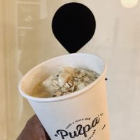 Horchata colada at Pulpa Amor Liquido  in Mexico City