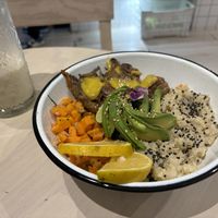 Buddha bowl  at Pulpa Amor Liquido  in Mexico City