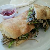 Mexican sandwiche at Pulpa Amor Liquido  in Mexico City