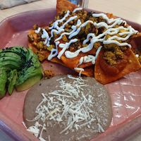 Chilaquiles at Pulpa Amor Liquido  in Mexico City