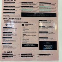Menu  at Pulpa Amor Liquido  in Mexico City