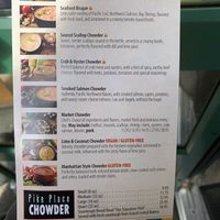   at Pike Place Chowder in Seattle