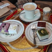 vegan cakes at Namai be Gliuteno in Klaipeda